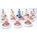 Subbuteo Andrew Table Soccer USSR (CCCP) Euro 1988 away kit on WSB Professional Bases